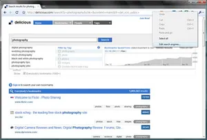Chrome Keyword Search - Step 2