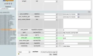 Change 'post_type' from 'post' to your custom post type. phpmyadmin admin panel for a WordPress post