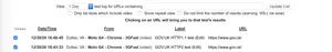 Compare the results using WebPageTest by selecting the checkbox and clicking the 'compare' button.
