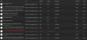 Google Search using HTTP/3 and QUIC.