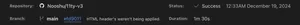 Screenshot of my Cloudflare Pages build process taking 1 minute 30 seconds for a change I made with the git hash of efd9011