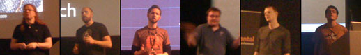 6 speakers at presenting at full frontal 2009