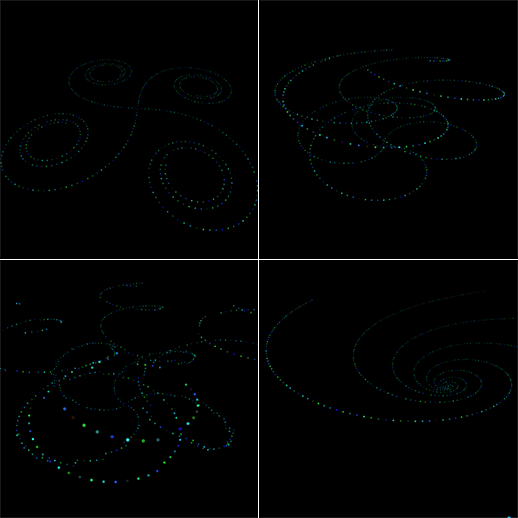 Euler Spiral using mr doobs three.js