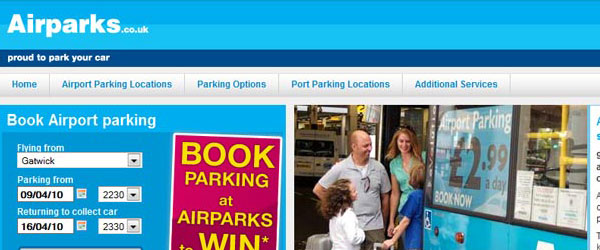Airparks airport parking image