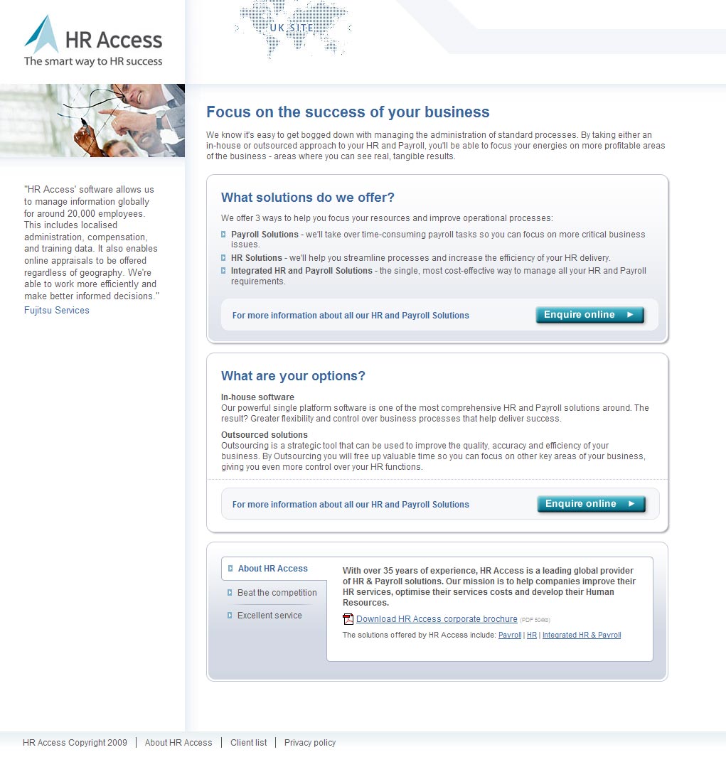 HR Access focus image.