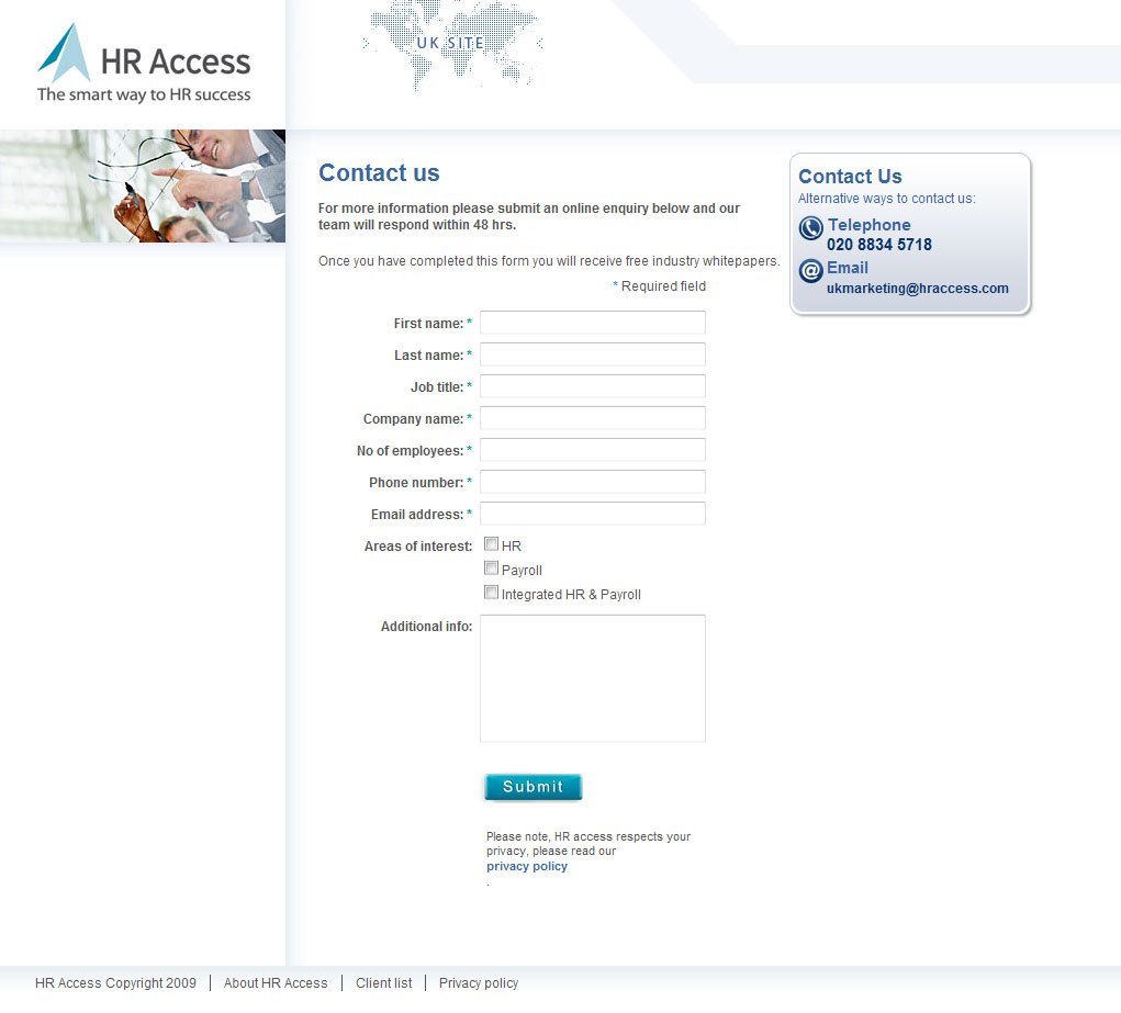HR Access contact image.