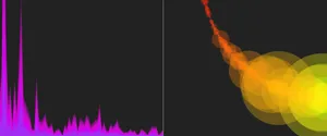 Audio Visualisation using HTML5 and Canvas thumbnail image