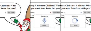 Demo of the new HTML5 Speech API Caption: A quick demonstration of the Speech API in action.