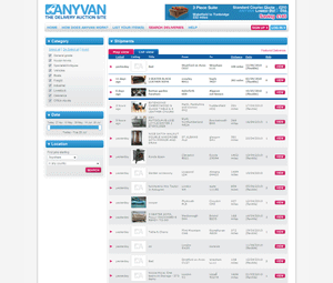 Anyvan deliveries.