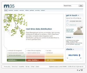 M35 homepage.
