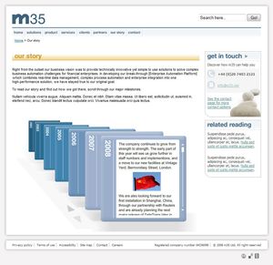 M35 story page.