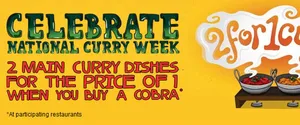 Cobra Beer - Two for One Curry thumbnail image