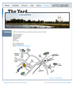 The Yard Creative contact.