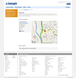Towergate Insurance contact.